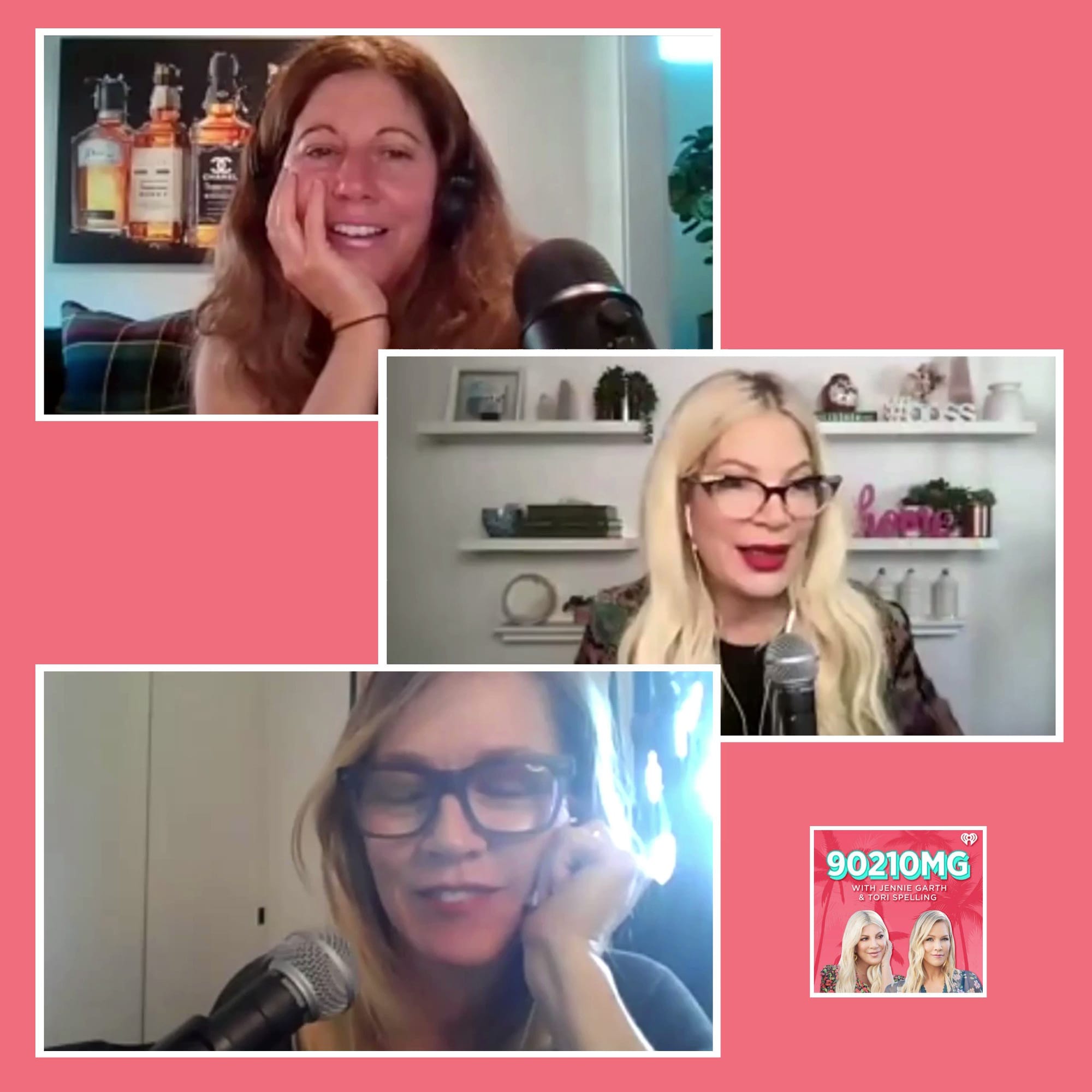 Amy Sugarman, Tori Spelling, and Jennie Garth on 90210mg Podcast
